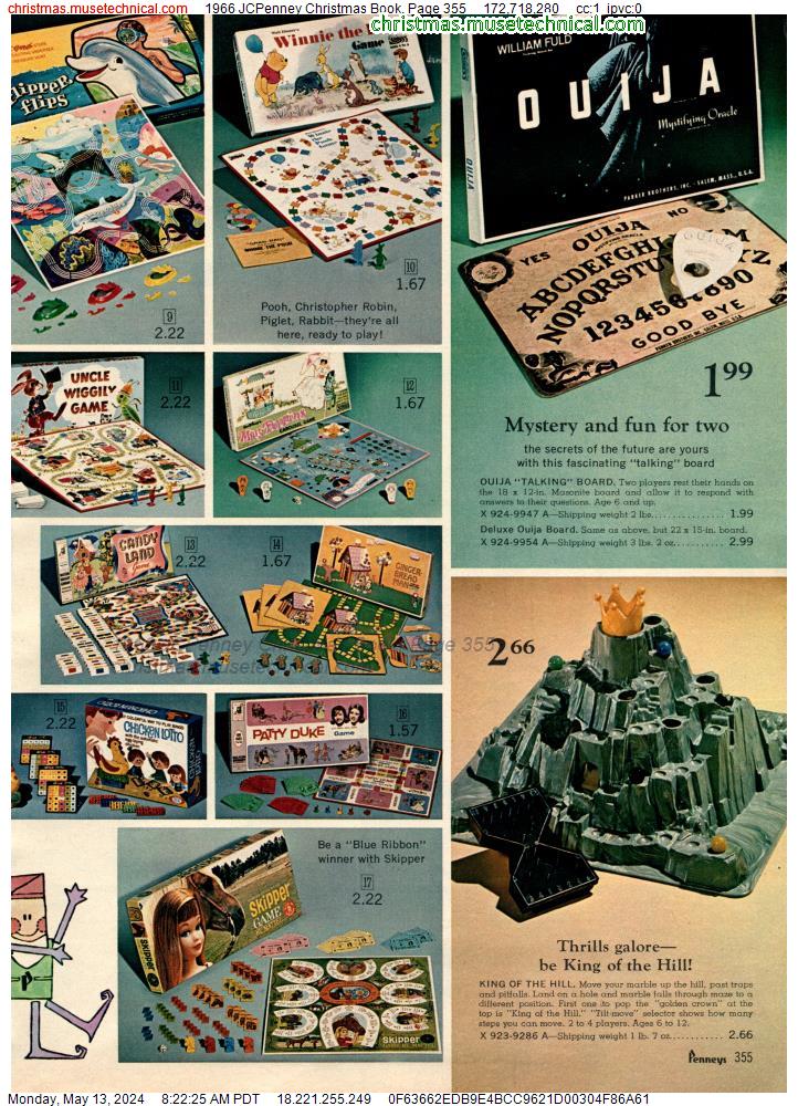 1966 JCPenney Christmas Book, Page 355