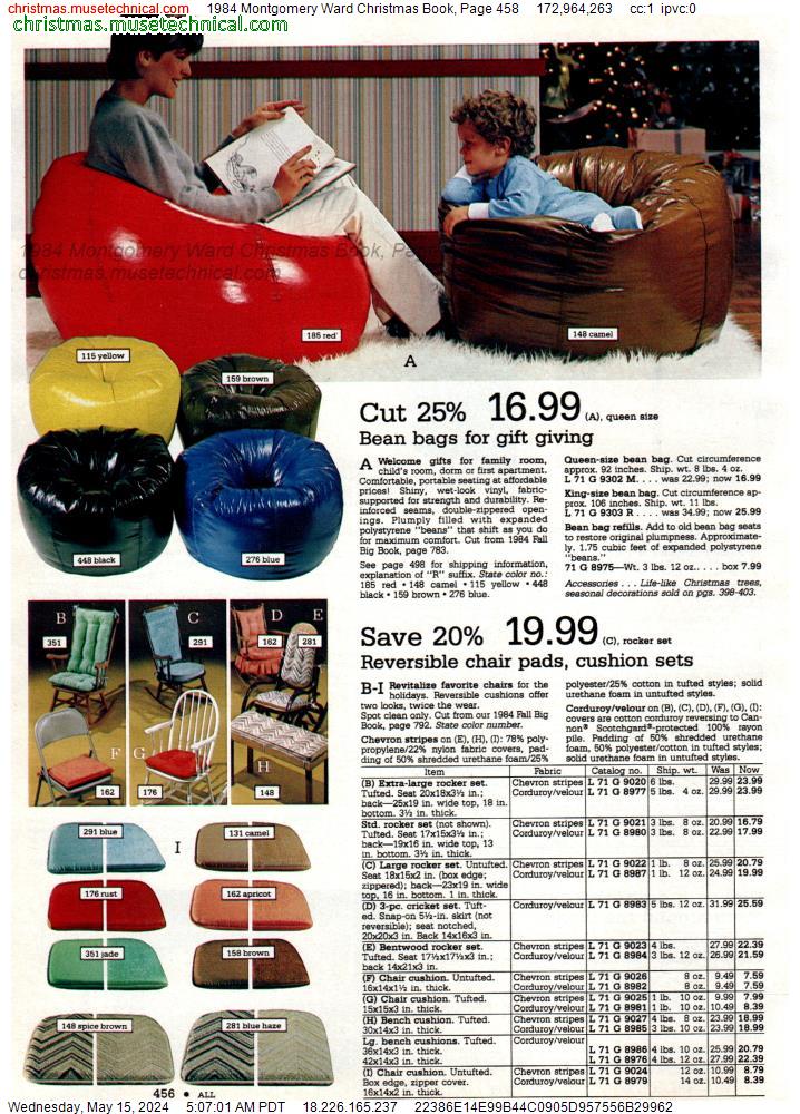 1984 Montgomery Ward Christmas Book, Page 458