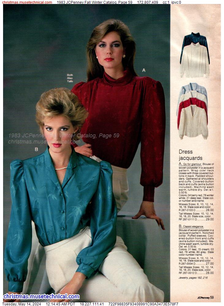 1983 JCPenney Fall Winter Catalog, Page 59