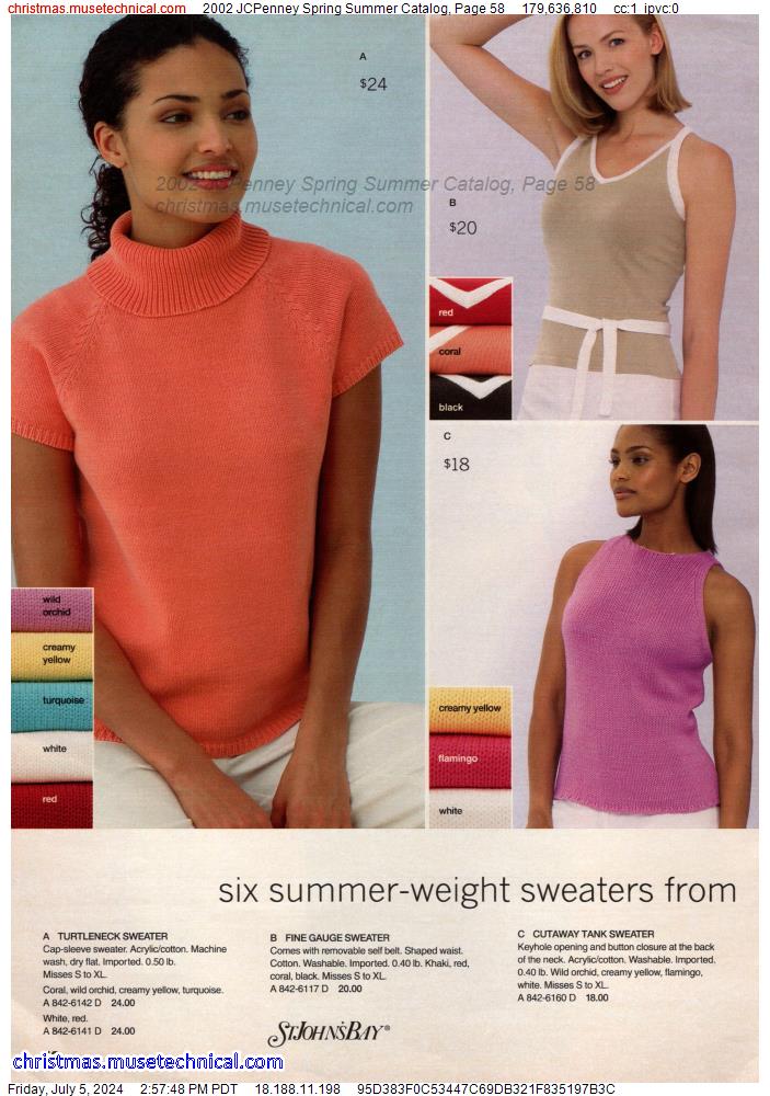 2002 JCPenney Spring Summer Catalog, Page 58