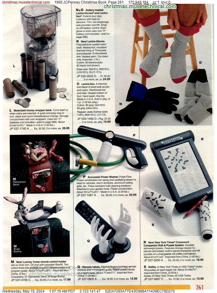 1995 JCPenney Christmas Book, Page 261