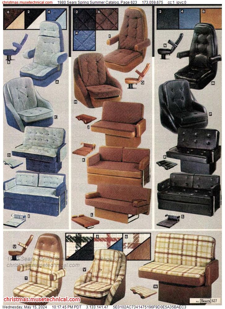 1980 Sears Spring Summer Catalog, Page 623