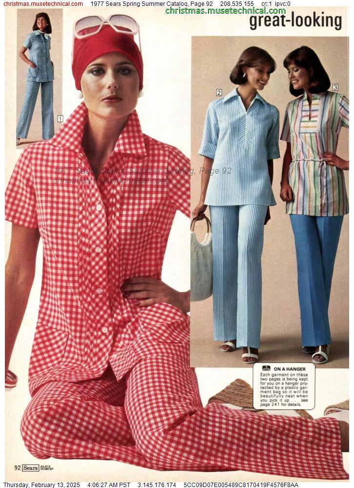 1977 Sears Spring Summer Catalog, Page 92