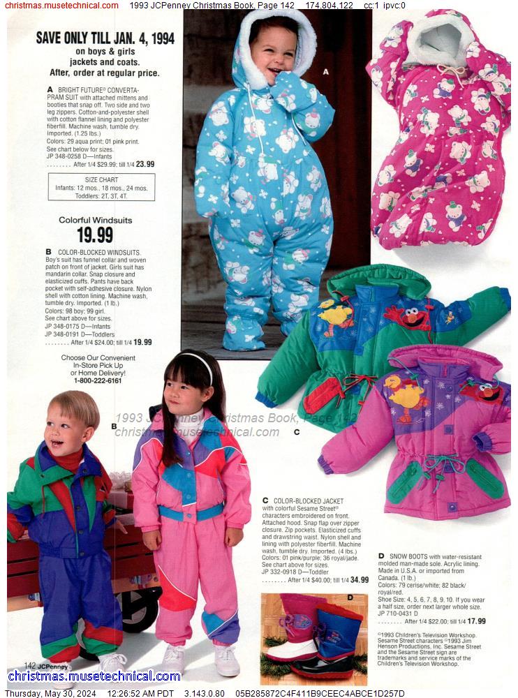 1993 JCPenney Christmas Book, Page 142