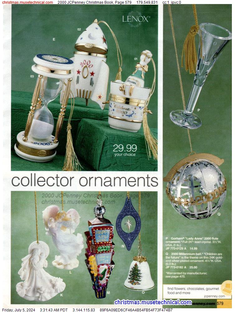 2000 JCPenney Christmas Book, Page 579