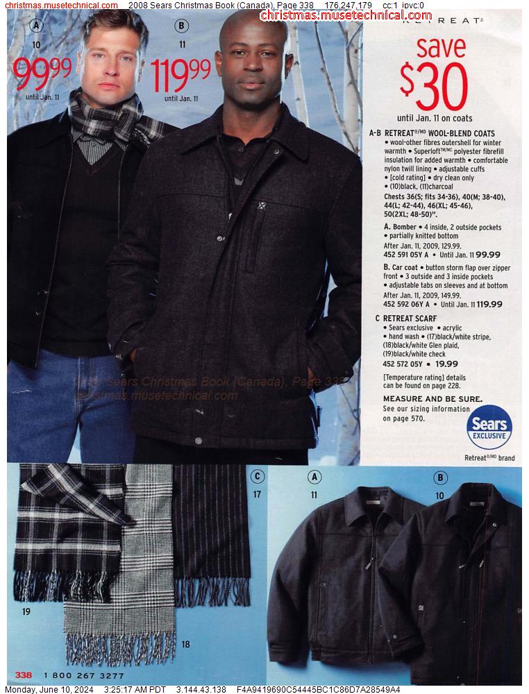 2008 Sears Christmas Book (Canada), Page 338