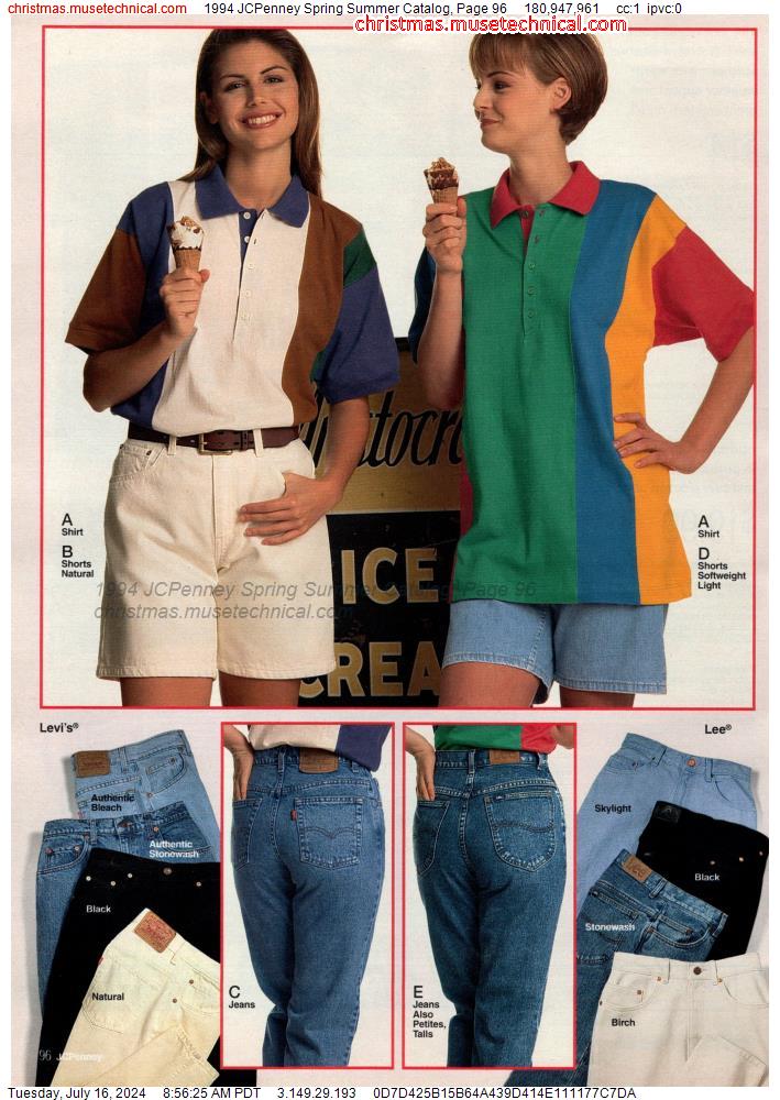 1994 JCPenney Spring Summer Catalog, Page 96