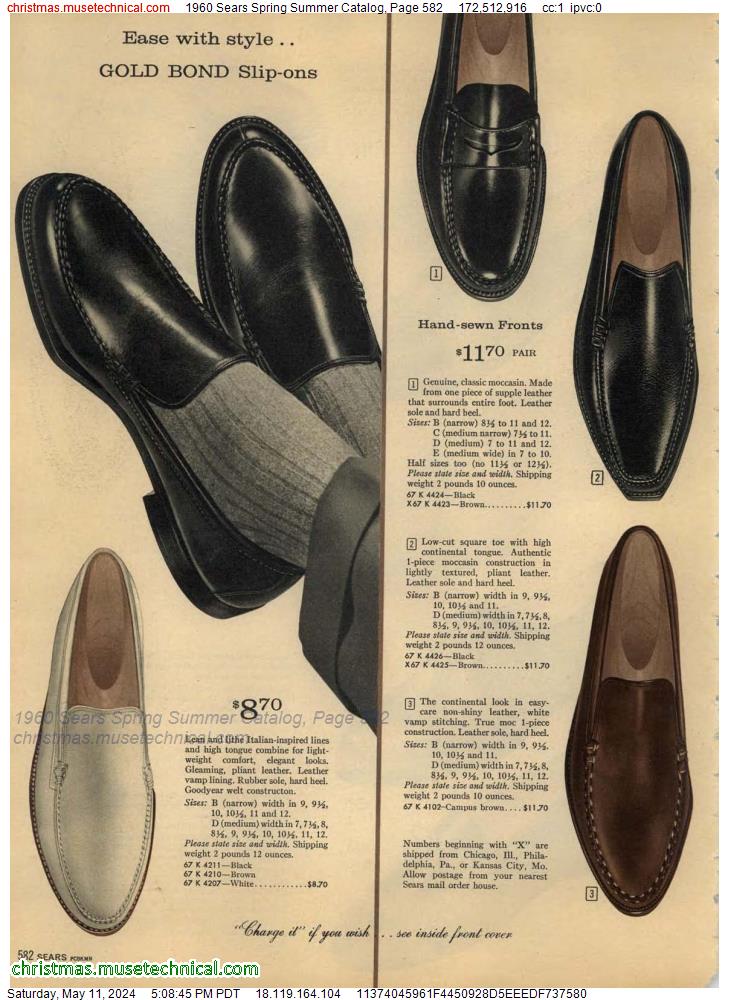 1960 Sears Spring Summer Catalog, Page 582