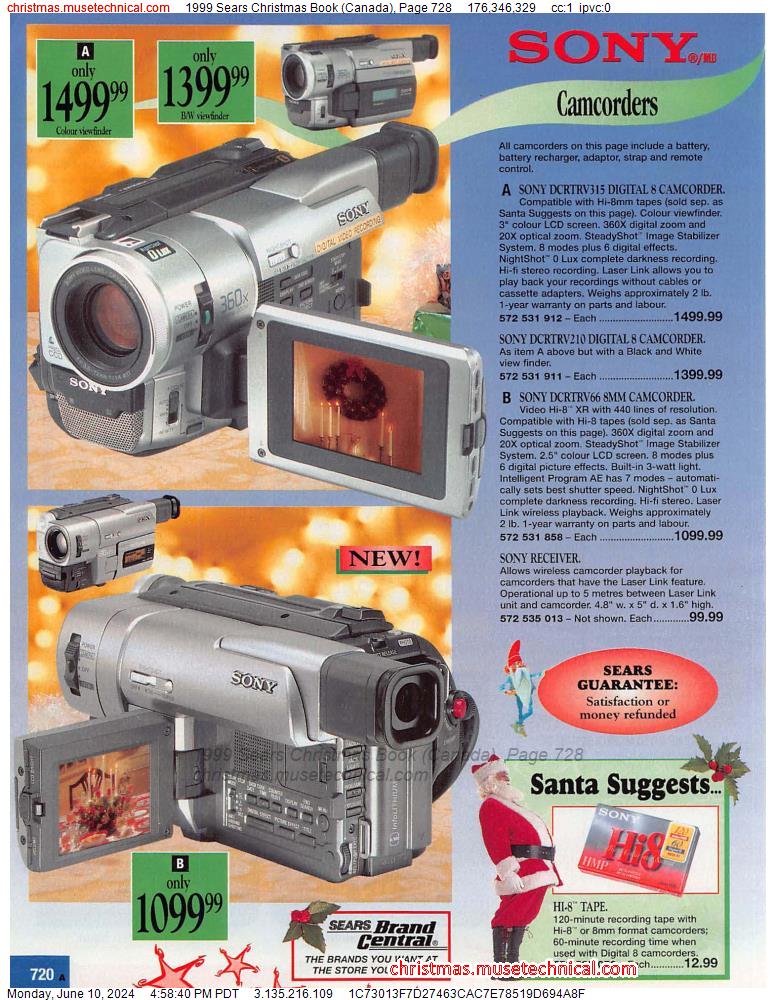 1999 Sears Christmas Book (Canada), Page 728