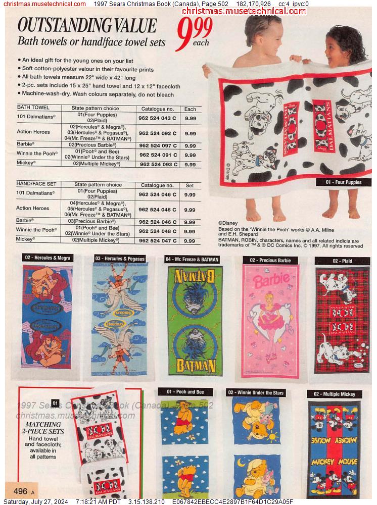 1997 Sears Christmas Book (Canada), Page 502