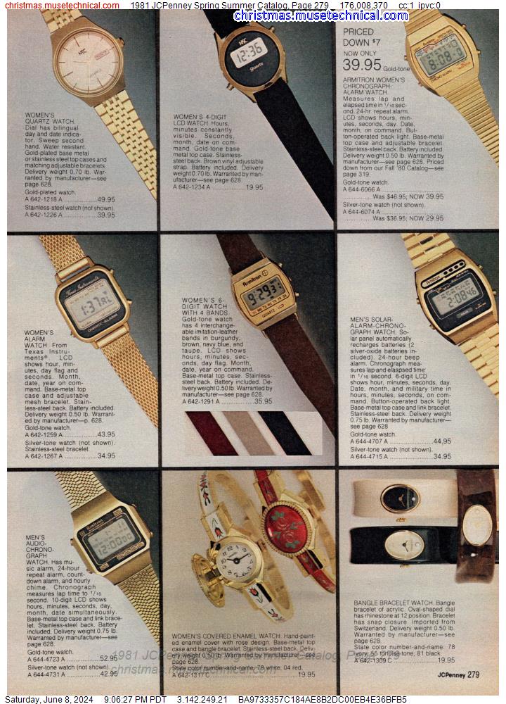 1981 JCPenney Spring Summer Catalog, Page 279