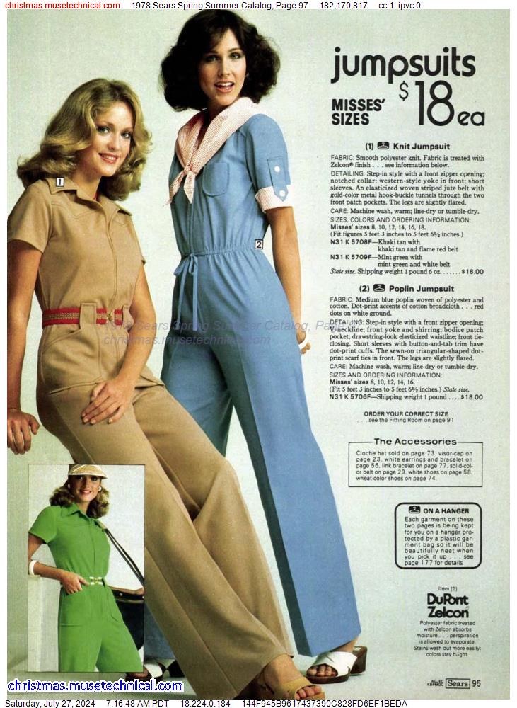 1978 Sears Spring Summer Catalog, Page 97
