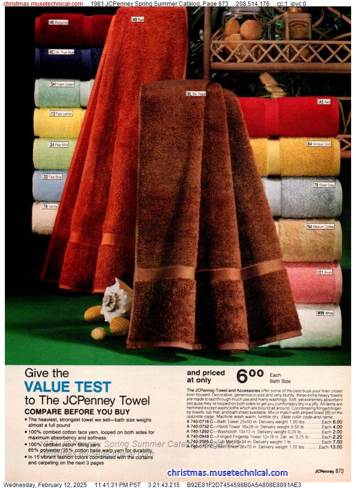 1981 JCPenney Spring Summer Catalog, Page 873