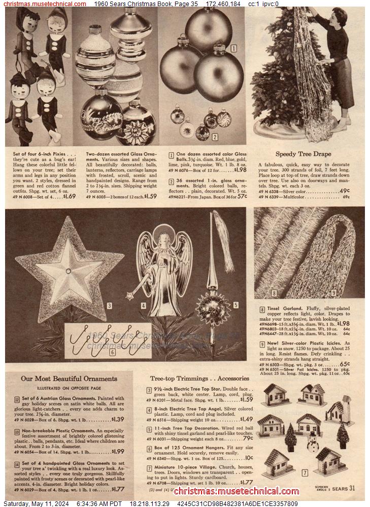 1960 Sears Christmas Book, Page 35