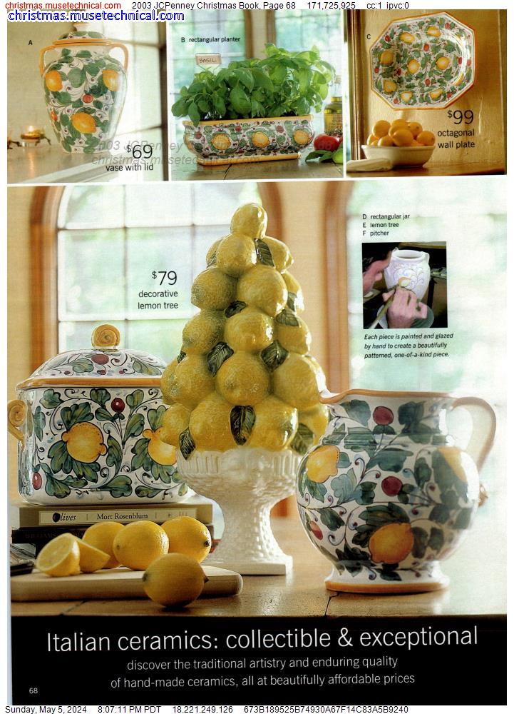 2003 JCPenney Christmas Book, Page 68