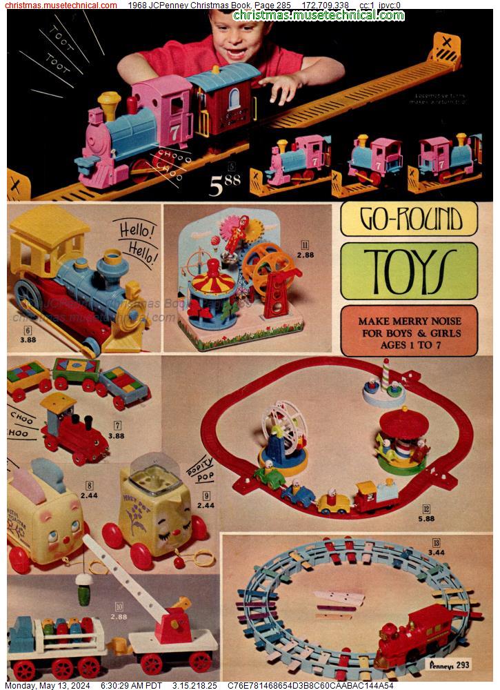 1968 JCPenney Christmas Book, Page 285