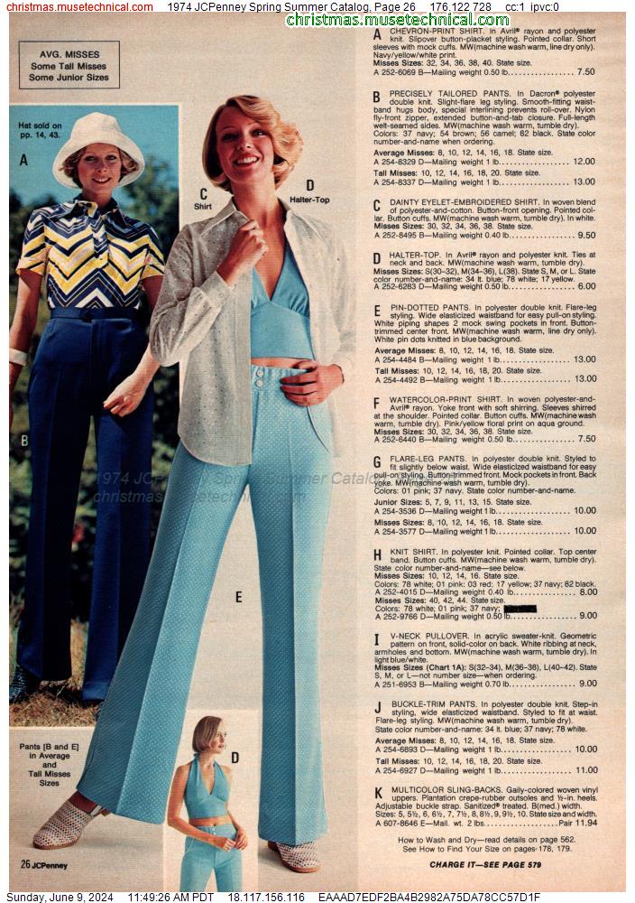1974 JCPenney Spring Summer Catalog, Page 26