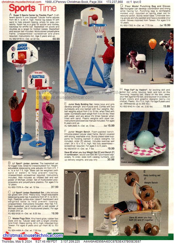 1988 JCPenney Christmas Book, Page 384