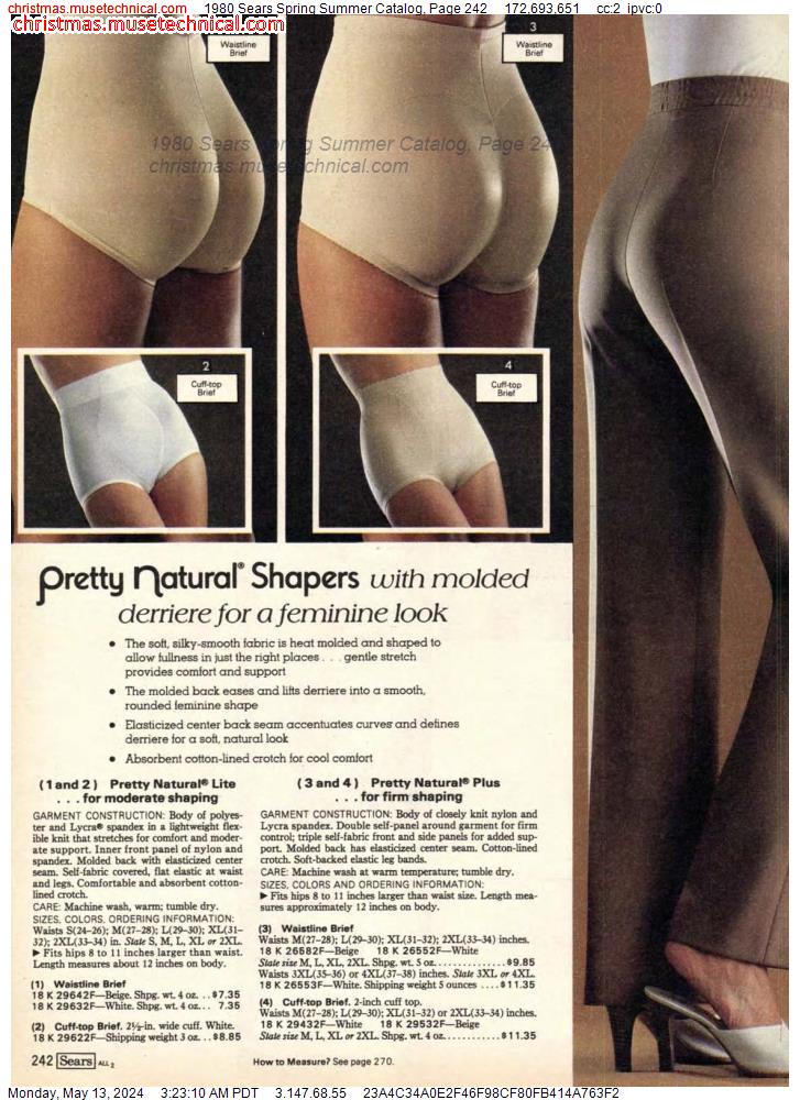 1980 Sears Spring Summer Catalog, Page 242