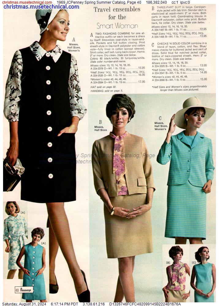 1969 JCPenney Spring Summer Catalog, Page 40