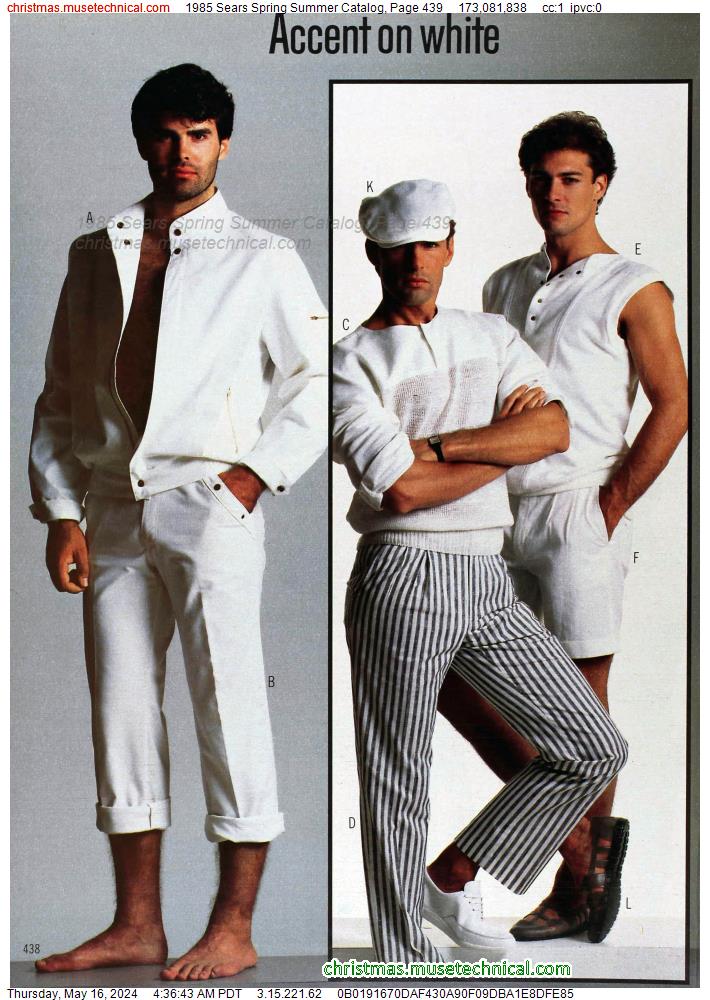 1985 Sears Spring Summer Catalog, Page 439