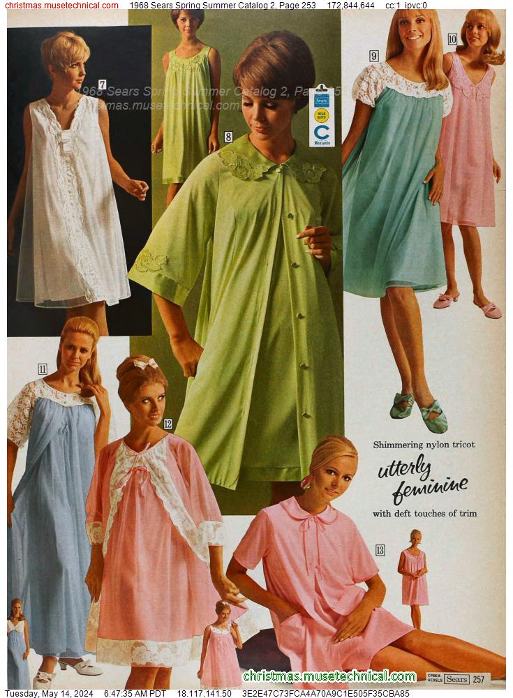 1968 Sears Spring Summer Catalog 2, Page 253