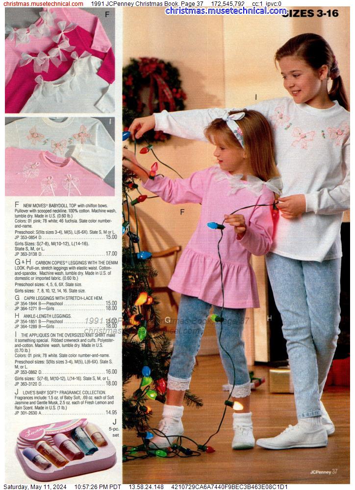 1991 JCPenney Christmas Book, Page 37