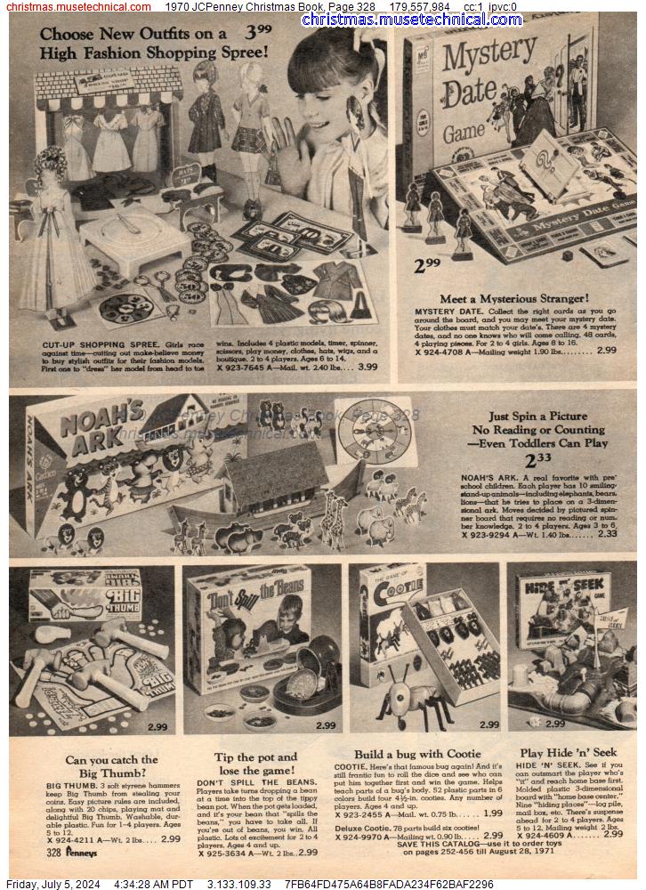 1970 JCPenney Christmas Book, Page 328