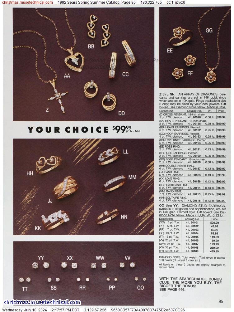 1992 Sears Spring Summer Catalog, Page 95
