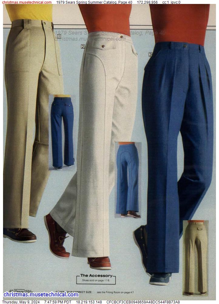1979 Sears Spring Summer Catalog, Page 40