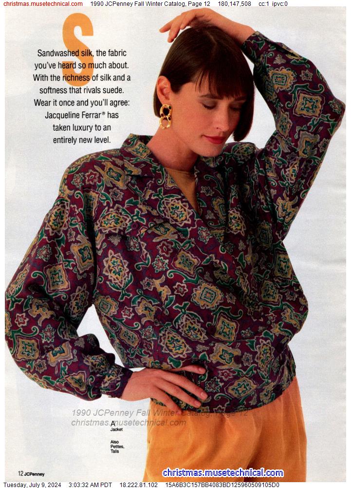 1990 JCPenney Fall Winter Catalog, Page 12