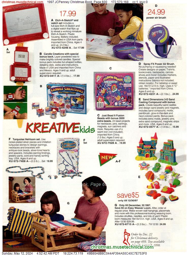 1997 JCPenney Christmas Book, Page 600