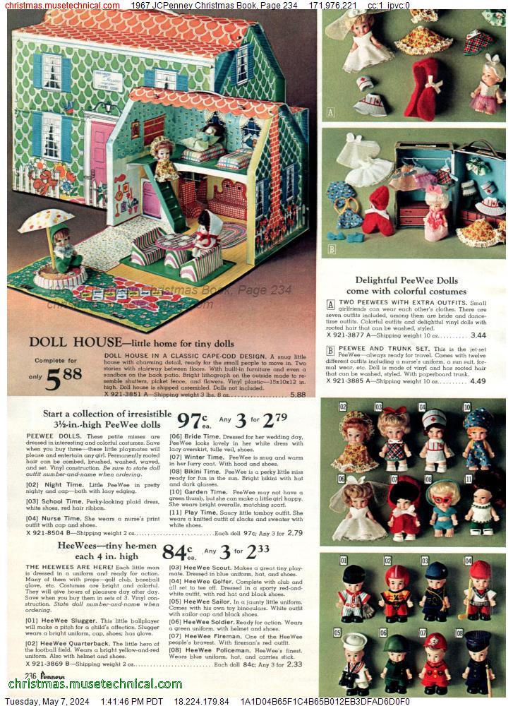 1967 JCPenney Christmas Book, Page 234