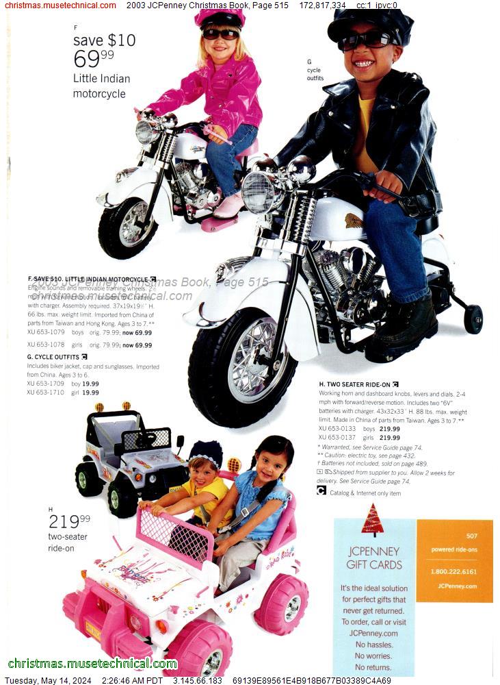 2003 JCPenney Christmas Book, Page 515