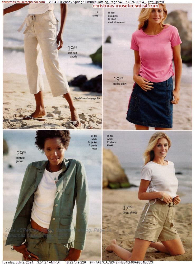 2004 JCPenney Spring Summer Catalog, Page 54