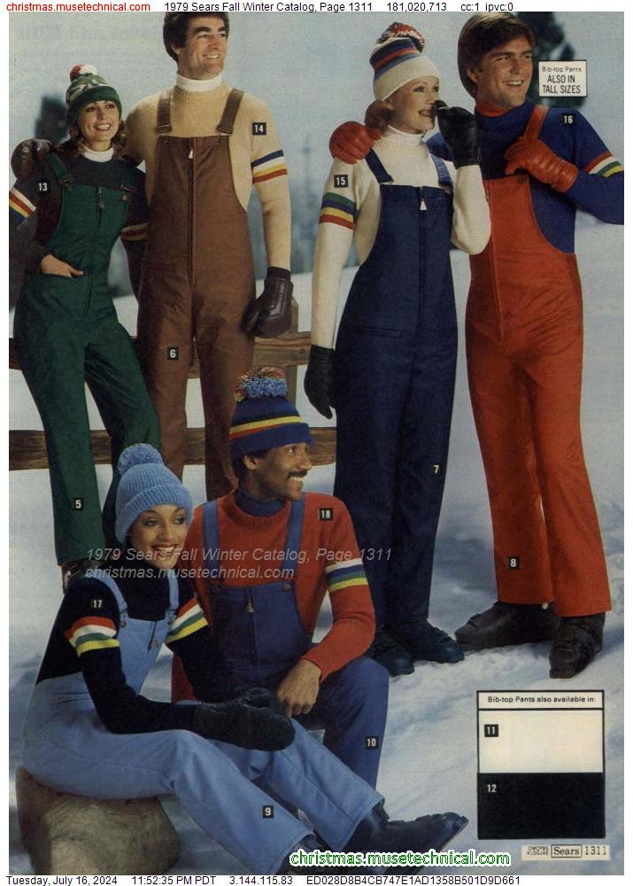 1979 Sears Fall Winter Catalog, Page 1311