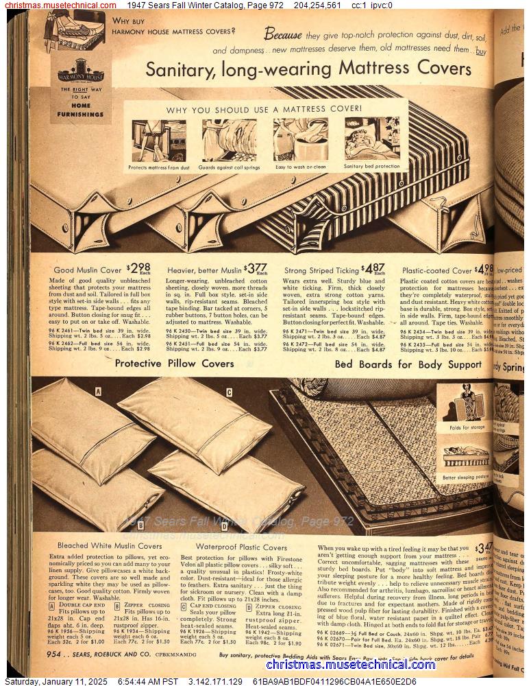 1947 Sears Fall Winter Catalog, Page 972