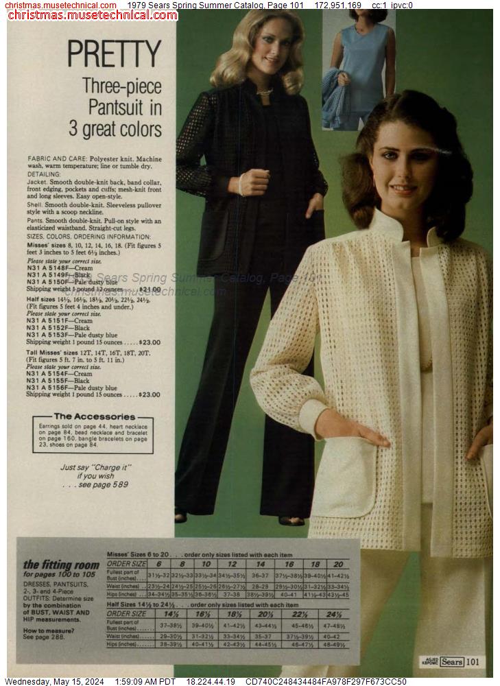 1979 Sears Spring Summer Catalog, Page 101