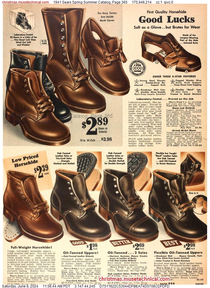 1941 Sears Spring Summer Catalog, Page 365