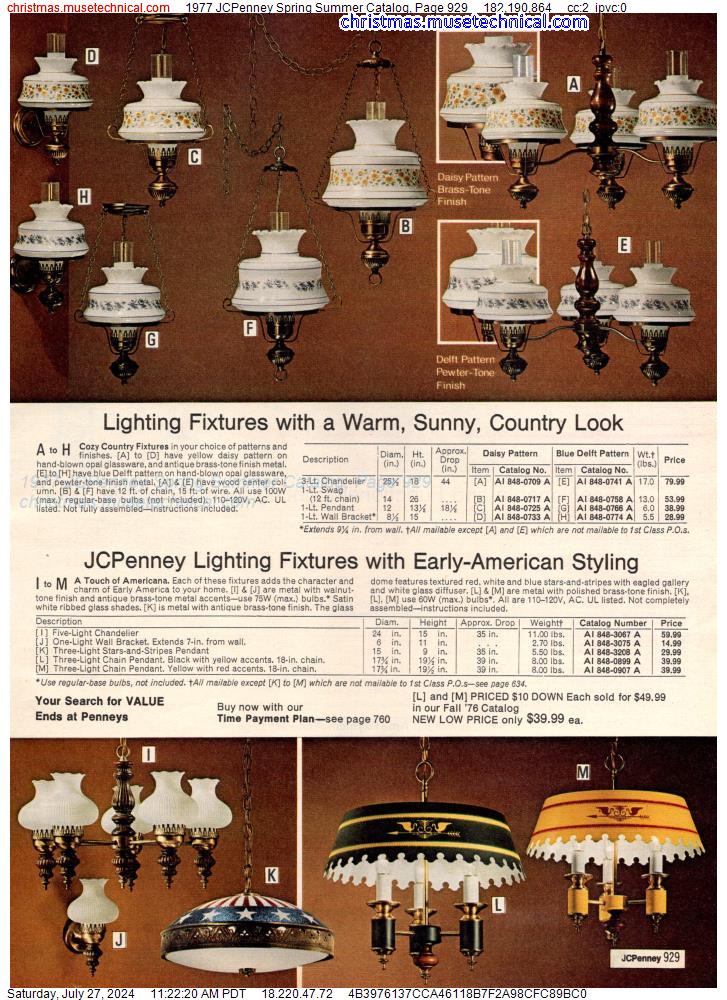 1977 JCPenney Spring Summer Catalog, Page 929