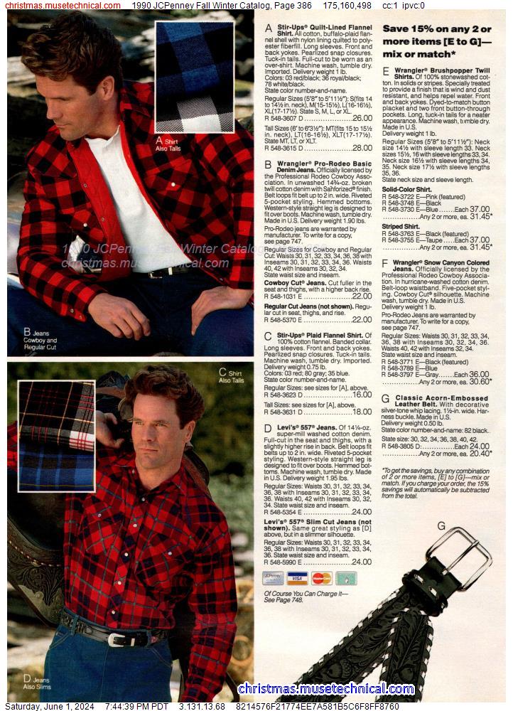 1990 JCPenney Fall Winter Catalog, Page 386