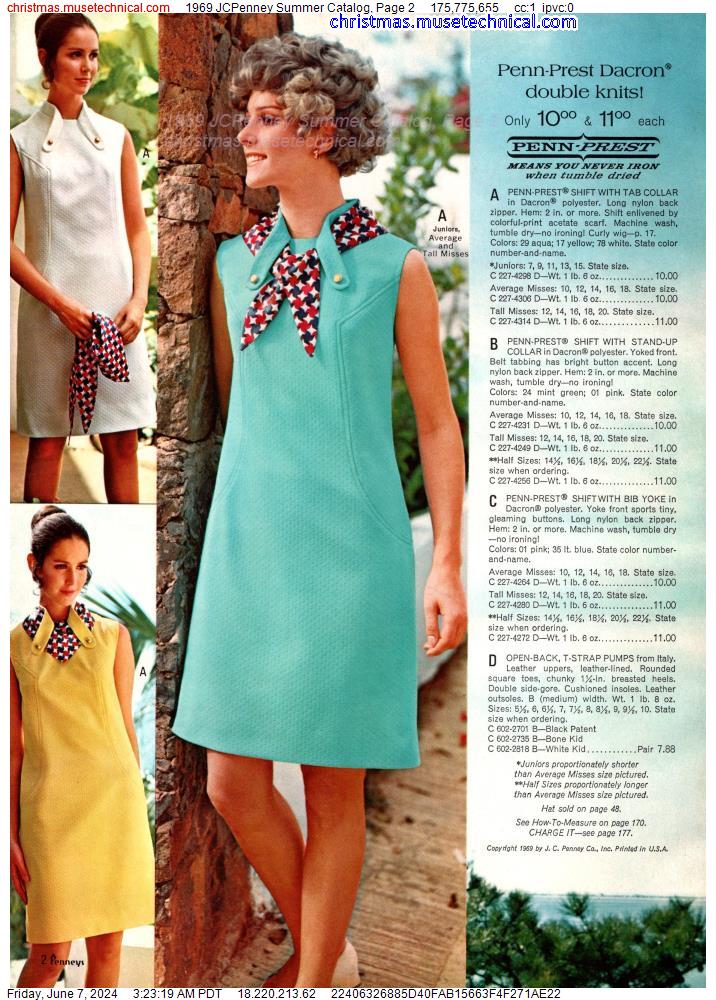 1969 JCPenney Summer Catalog, Page 2
