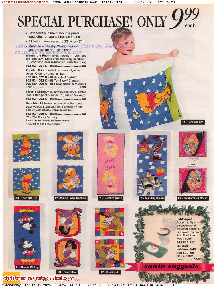 1996 Sears Christmas Book (Canada), Page 308