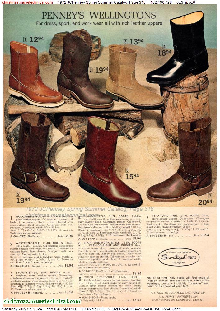 1972 JCPenney Spring Summer Catalog, Page 318