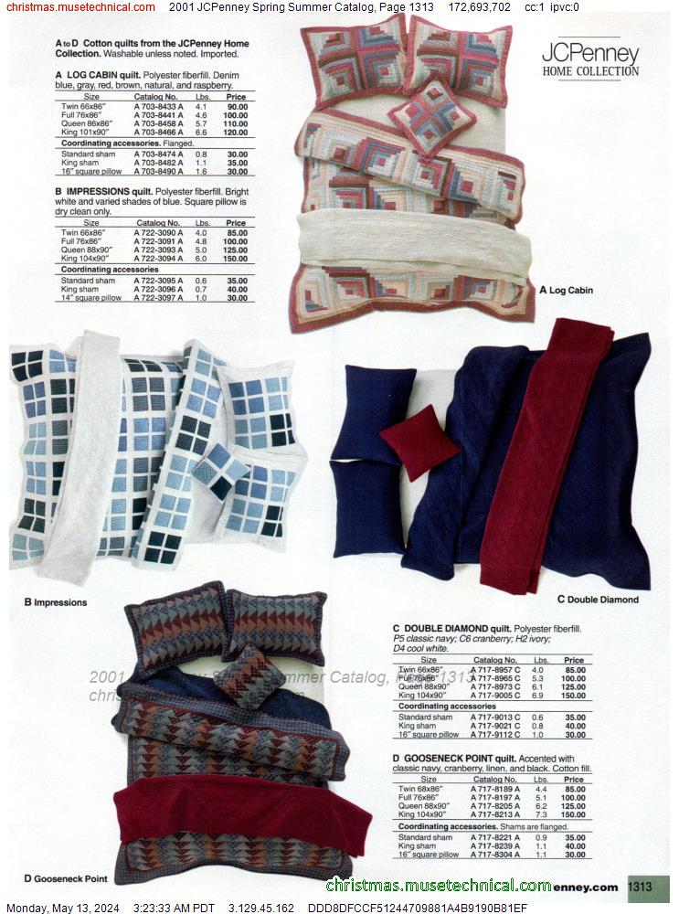 2001 JCPenney Spring Summer Catalog, Page 1313