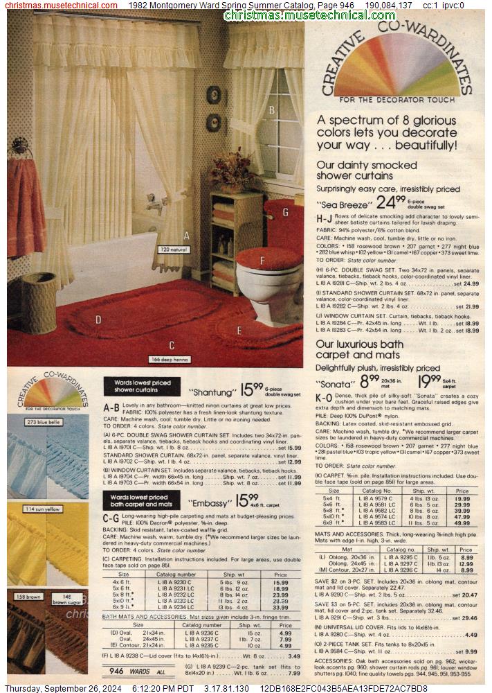 1982 Montgomery Ward Spring Summer Catalog, Page 946