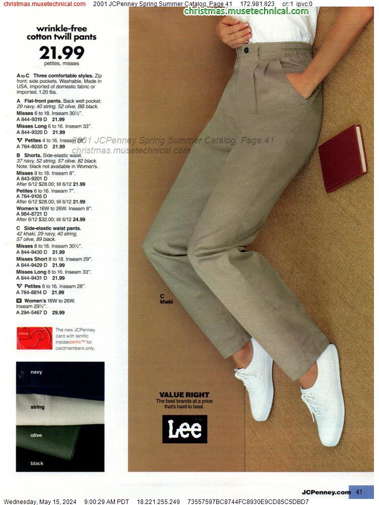2001 JCPenney Spring Summer Catalog, Page 41