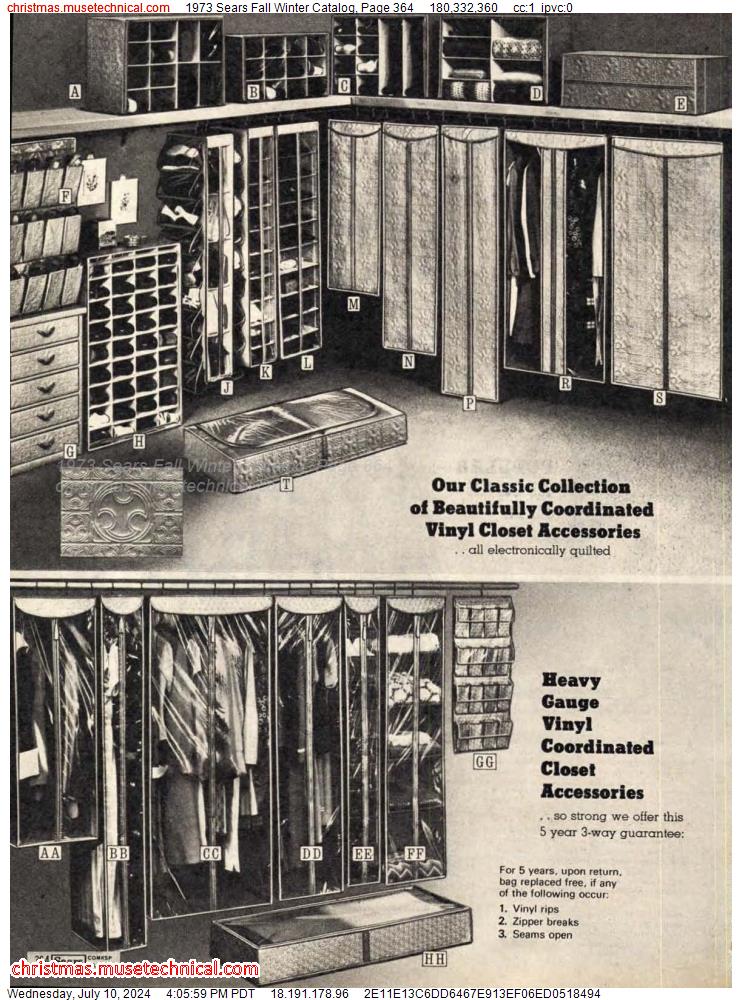 1973 Sears Fall Winter Catalog, Page 364