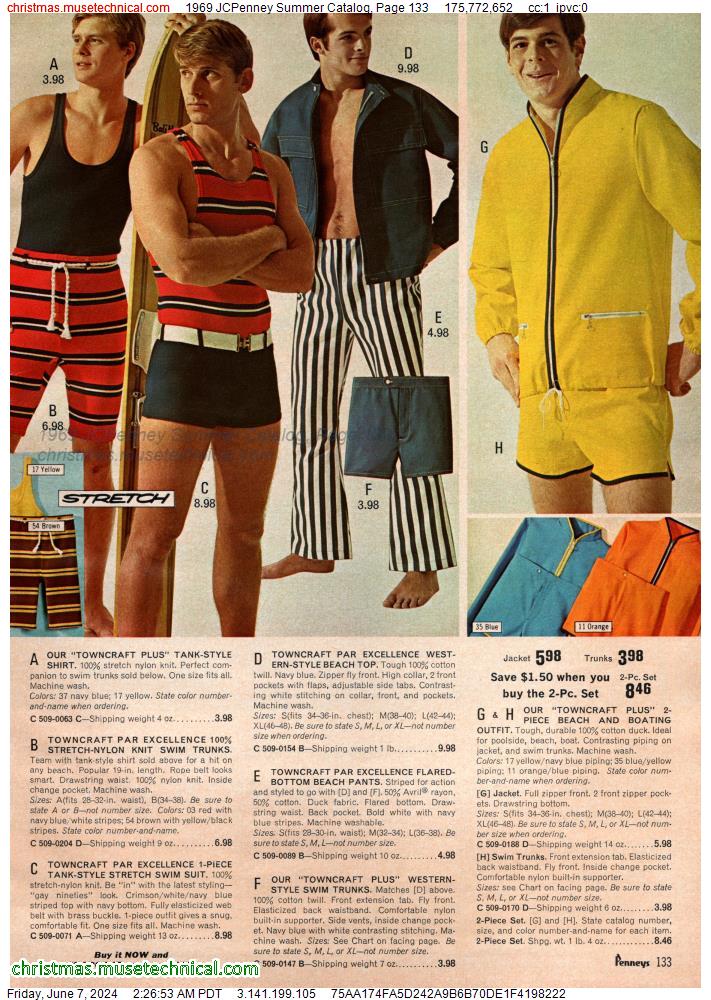 1969 JCPenney Summer Catalog, Page 133