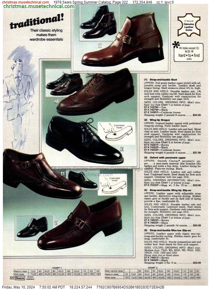 1978 Sears Spring Summer Catalog, Page 322